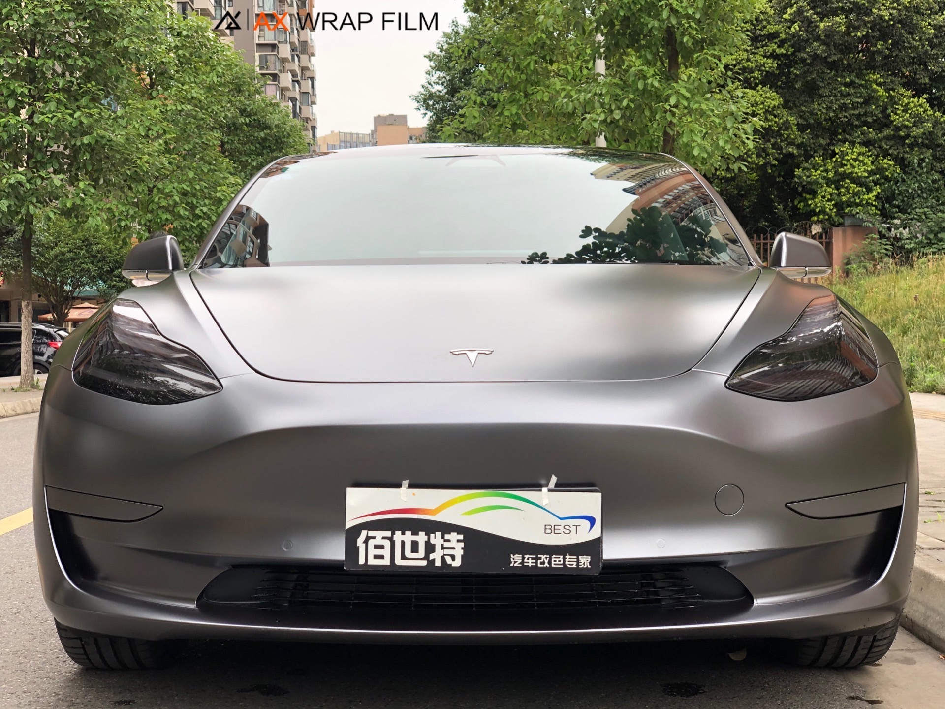 特斯拉model3 ｜AX-电光深空灰