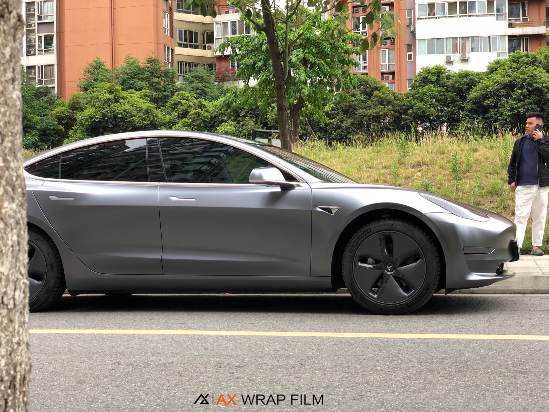 特斯拉model3 ｜AX-电光深空灰